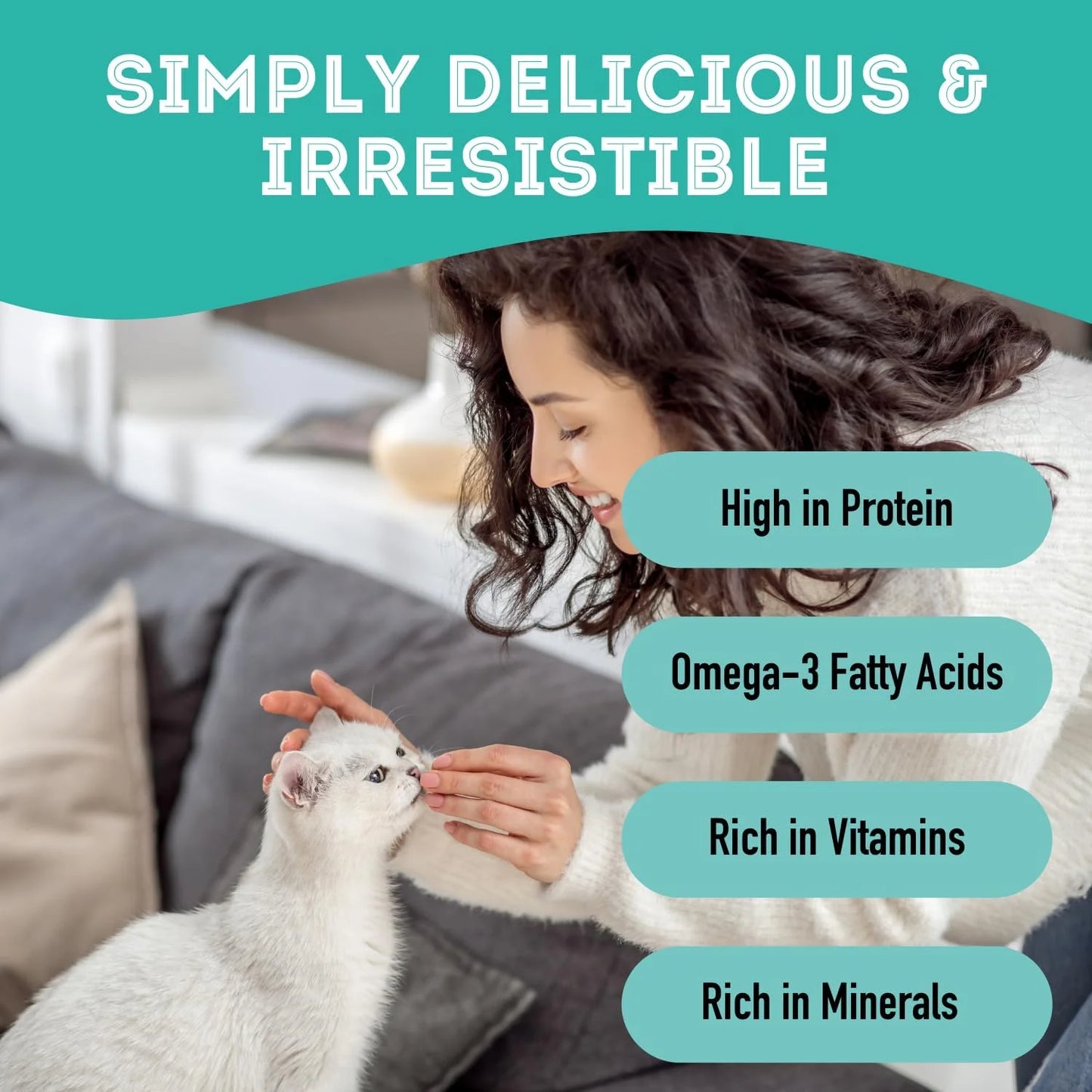 Dehydrated Protein Wild Salmon & Tuna Treat for Dogs & Cats (90G, 1 Pack)
